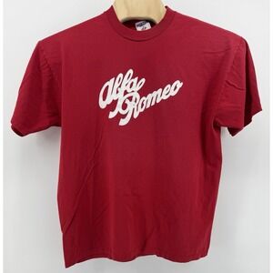 Vintage 90s Jerzees Activewear Alfa Romeo T-Shirt Size L